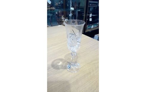 6 COUPES CRISTAL DE  BOHEME