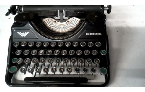 CONTINENTAL TYPEMACHINE JAREN 30