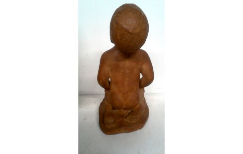 BEELD BABY TERRA COTTA