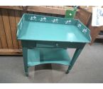 TABLE DE TOILETTE PEINTE