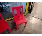 CHAISE ENFANT ROUGE