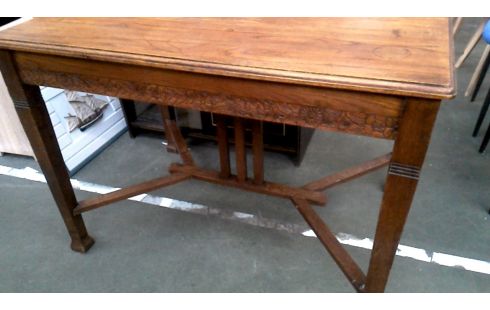 TAFEL EETKAMER ART DECO EIK