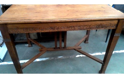 TAFEL EETKAMER ART DECO EIK