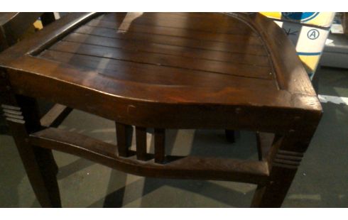 4 SILLAS COLONIAL TECA