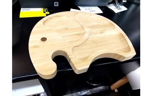 ASSIETTE ELEPHANT VENTOUSE