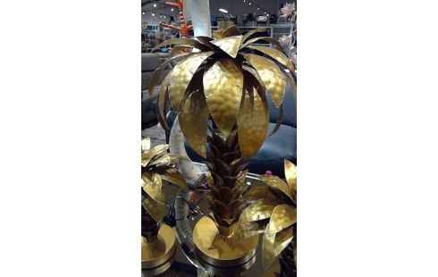 LAMPE PALMIER + PAIRE  DE LAMPE PETIT MODELE