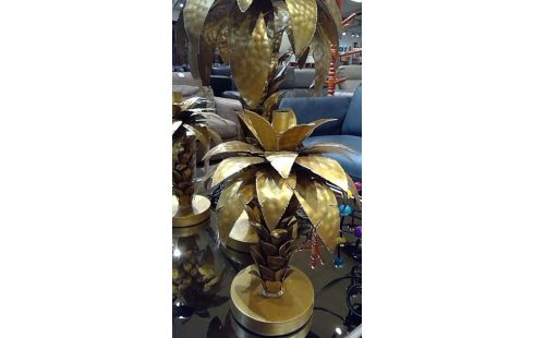 LAMPE PALMIER + PAIRE  DE LAMPE PETIT MODELE