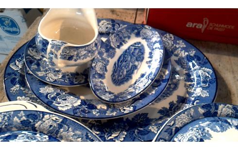 SERVICIO INGLÉS BLANCA AZUL