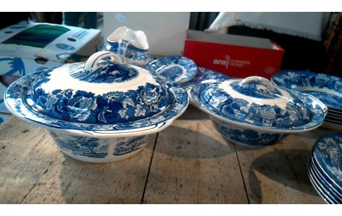 SERVICIO INGLÉS BLANCA AZUL