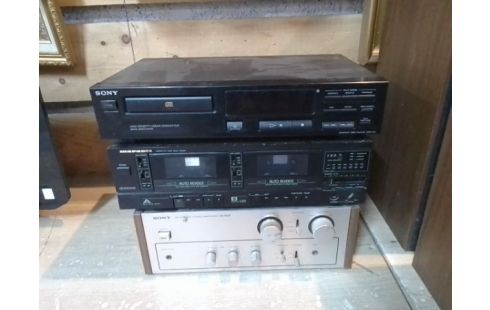 CHAINE HIFI A RÉVISER+ ENCEINTES