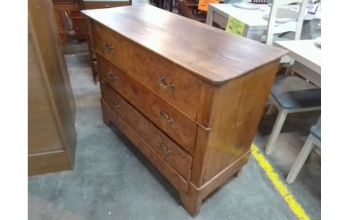 COMMODE 3 TIROIRS BOIS