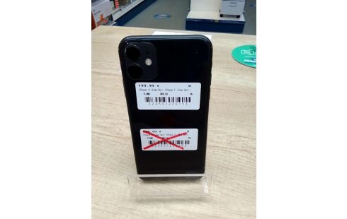 iPhone 11 64go Noir BTR 100