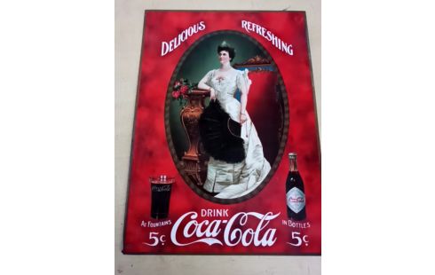 DECORATION PLAQUE COCA