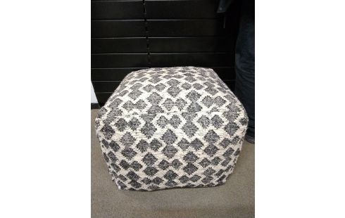POUF LOSANGE TISSU