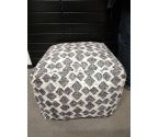 POUF LOSANGE TISSU