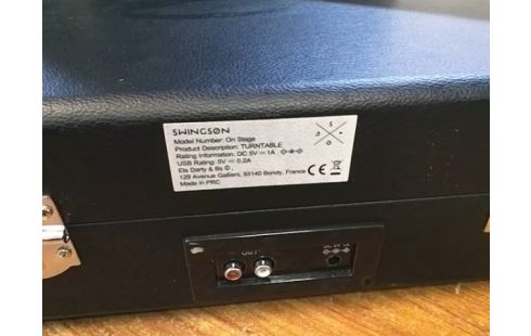 PLATINE VINYLE SWINGSON