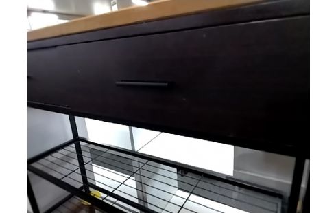 CONSOLE Metal pltx bois rajouté à coller