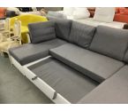 CANAPE D'ANGLE EN U CONVERTIBLE COFFRE