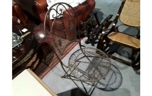 CHAISE PLIANTE METAL