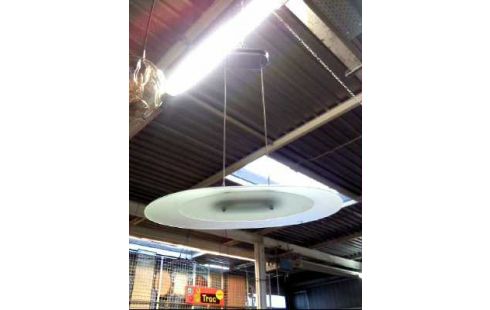 DECKENLEUCHTE GLAS <SAIJASA> SATINIERT