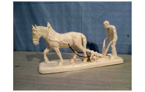 PORZELLANFIGUR <HETWIG KATZHÜTTE> BAUER