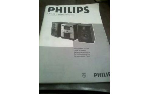 ANLAGE <PHILIPS> FW690 3-TEILIG KASSETTE DEF.