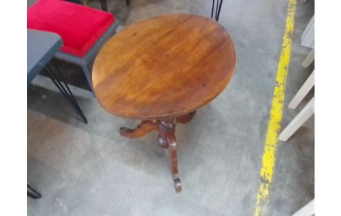 TABLE BASSE GUÉRIDON 1 TIROIR