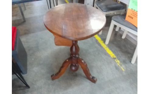 TABLE BASSE GUÉRIDON 1 TIROIR