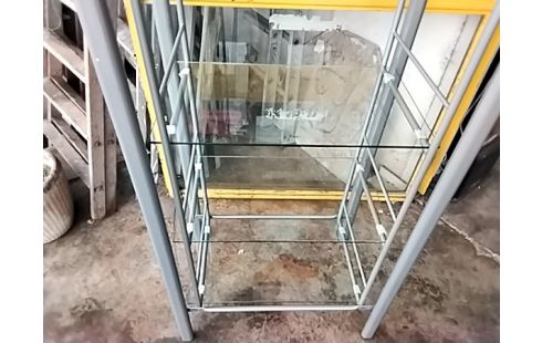 ETAGERE PLATEAU VERRE