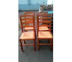 LOT DE 4 CHAISES