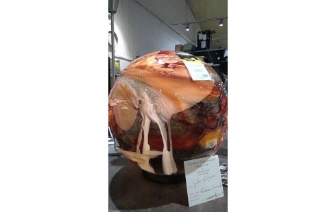 LAMPE BOULE EN VERRE SYLVIE MONTAGNON