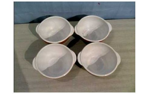 TERRINENSET <EMILE HENRY> 4-TLG. FRANZ.