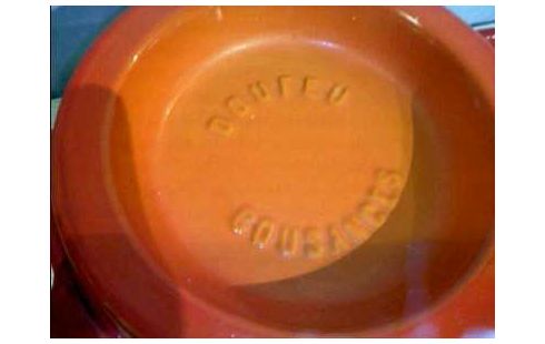 TOPF ORANGE <DOUFEU> GUSSEISEN MIT DECKEL