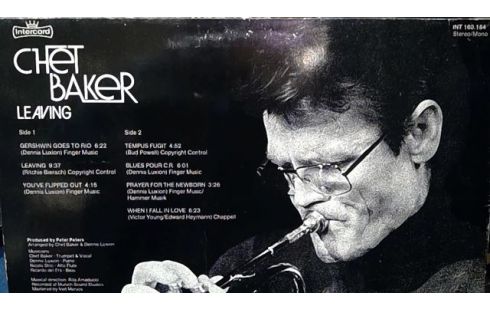 DISQUE CHET BAKER