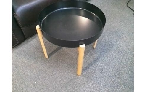 TABLE BASSE IKEA NOIR