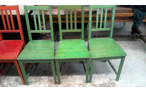 LOT DE 6 CHAISES