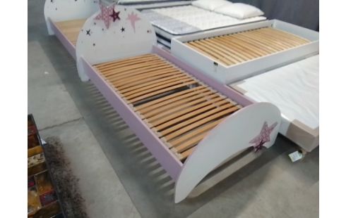 LIT ENFANT 90X190 + SOMMIER L'UNITÉ