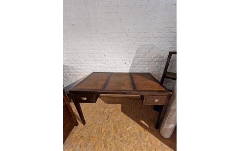 BUREAU PLAT COLONIAL 2 PORTES