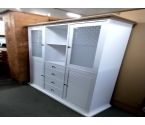 BUFFET Moderne blanc 4p 4 t