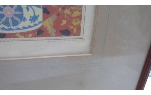 CADRE, , IMPRIME, , NATURE MORTE