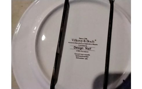 ASSIETTE VILLEROY ET BOSH LAPLAU / NAÏF