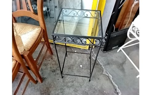 SELLETTE PLATEAU VERRE