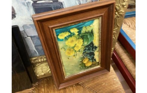 CADRE FLEURS JAUNES PM