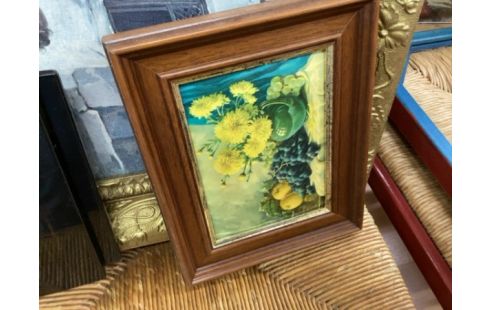 CADRE FLEURS JAUNES PM