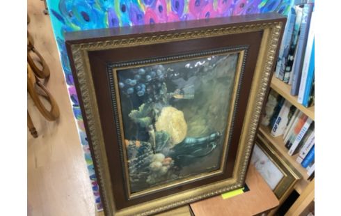 CADRE DORE NATURE MORTE