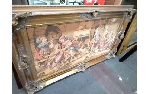 CADRE DORE TAPISSERIE