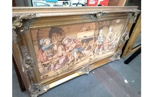 CADRE DORE TAPISSERIE