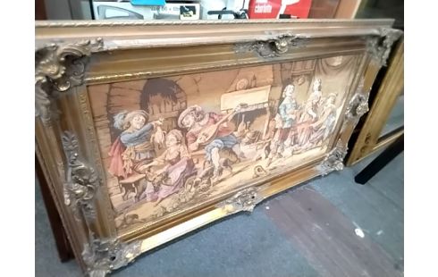 CADRE DORE TAPISSERIE