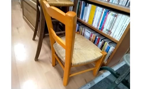 CHAISE ENFANT PAILLE