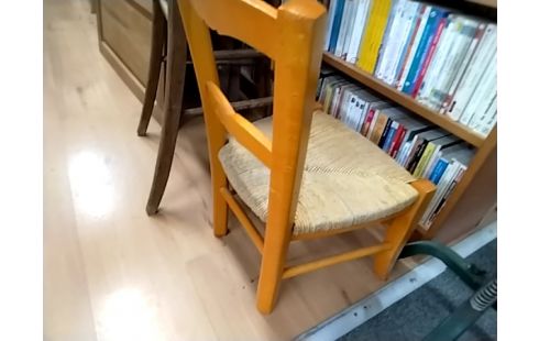 CHAISE ENFANT PAILLE